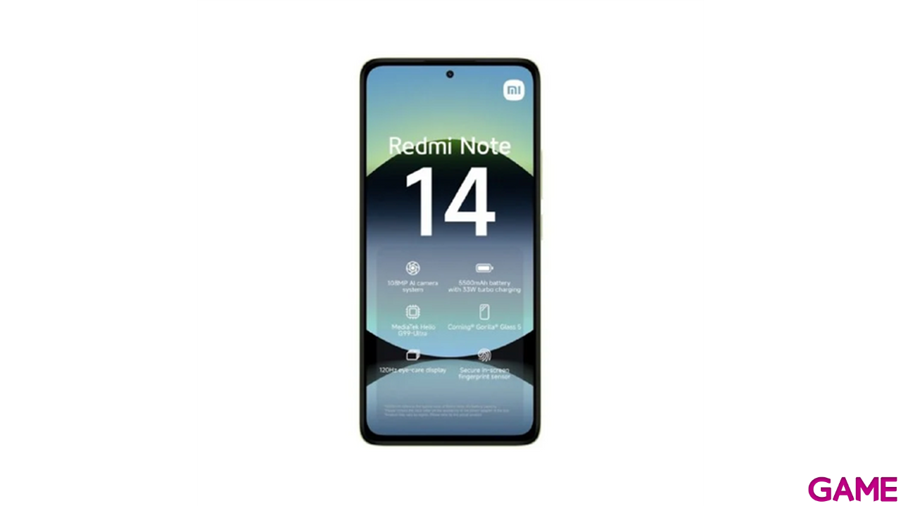 Xiaomi Redmi Note 14 6/128 GB Verde Lima-1