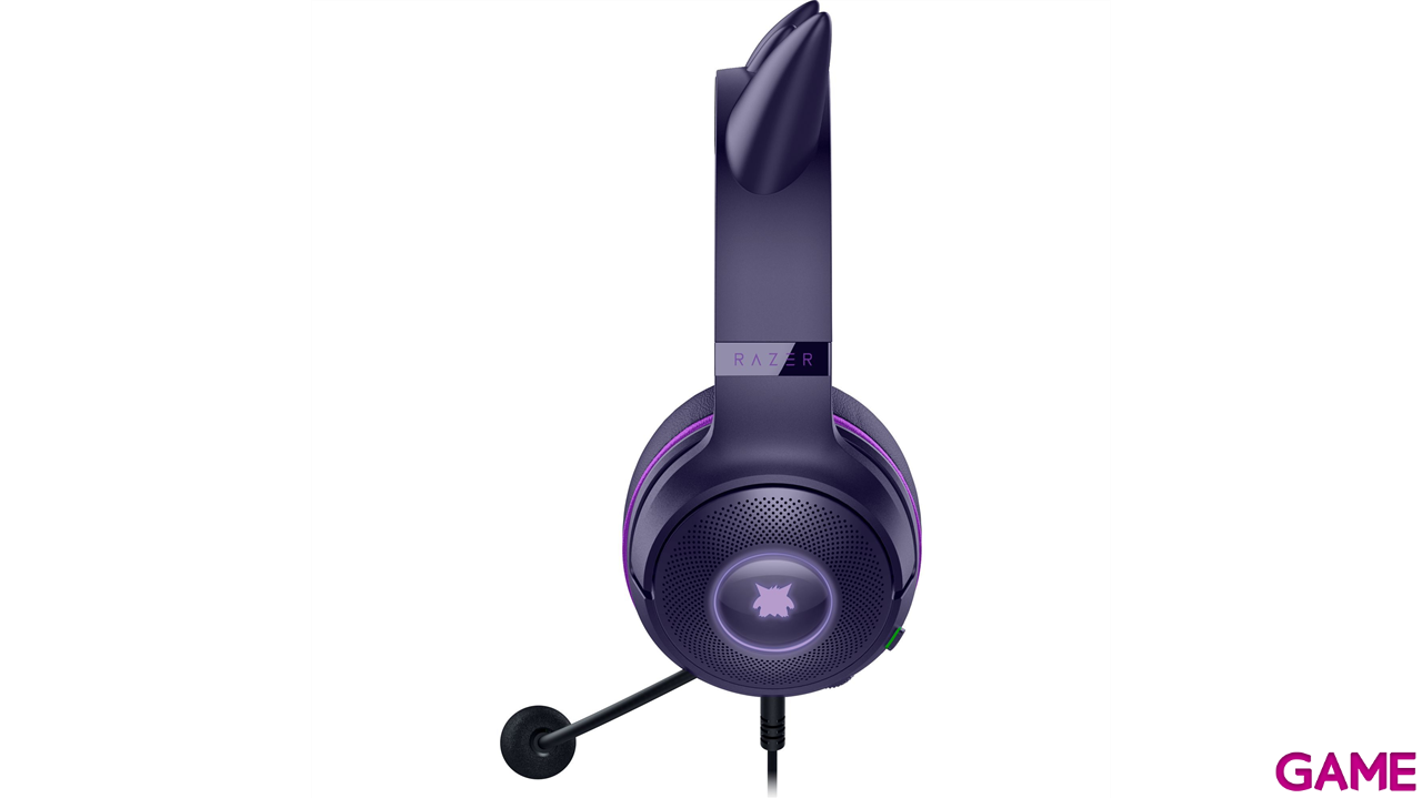 Razer Kraken Kitty V2 RGB Pokémon Gengar Edition PC - PS5 - PS4 - Auriculares Gaming-8