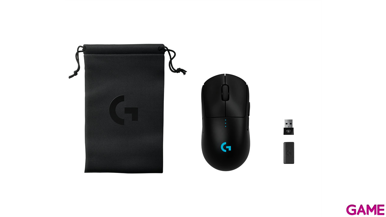 Logitech G Pro 2 Lightspeed Bundle Raton + Funda + Dongle - Raton Gaming-2