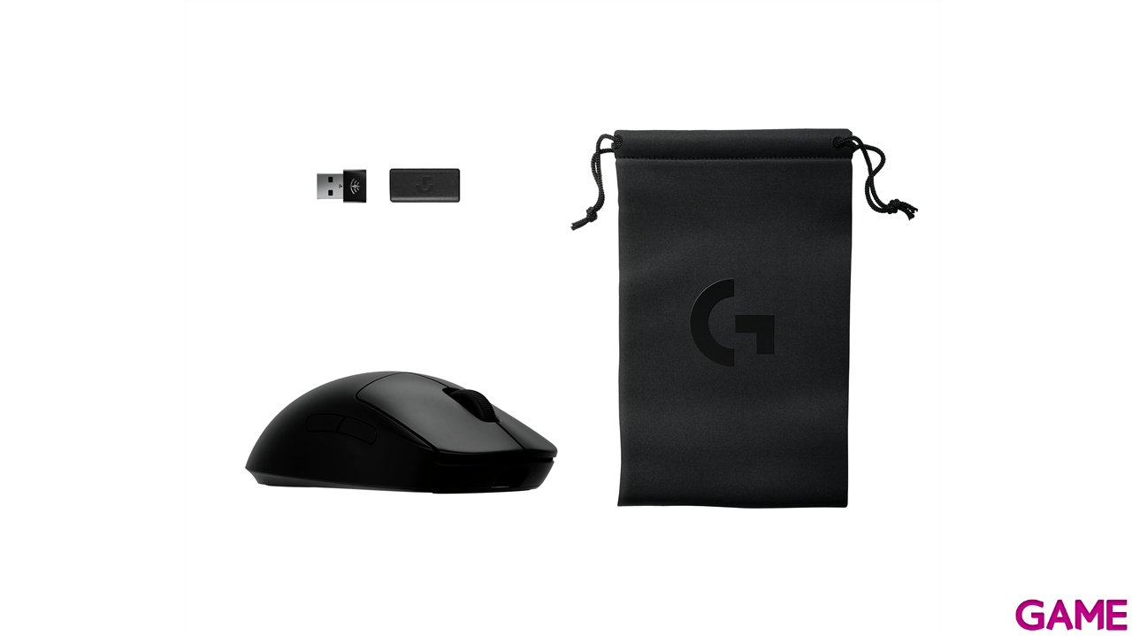 Logitech G Pro 2 Lightspeed Bundle Raton + Funda + Dongle - Raton Gaming-4
