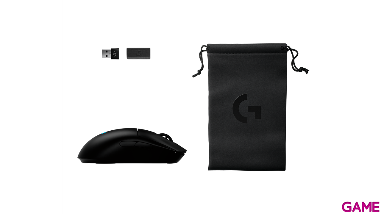 Logitech G Pro 2 Lightspeed Bundle Raton + Funda + Dongle - Raton Gaming-7