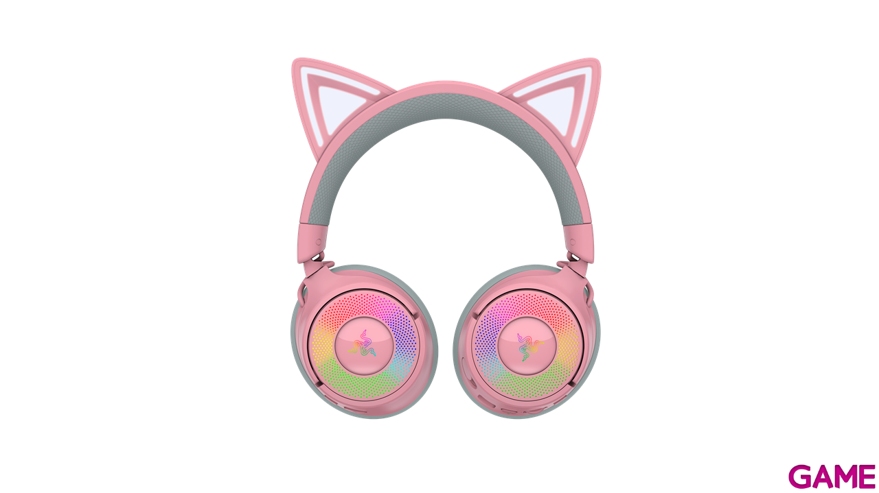 Razer Kraken Kitty V3 Pro Wireless Bluetooth Quartz PC - PS5 - PS4 - Switch - Movil - Auriculares Gaming-1