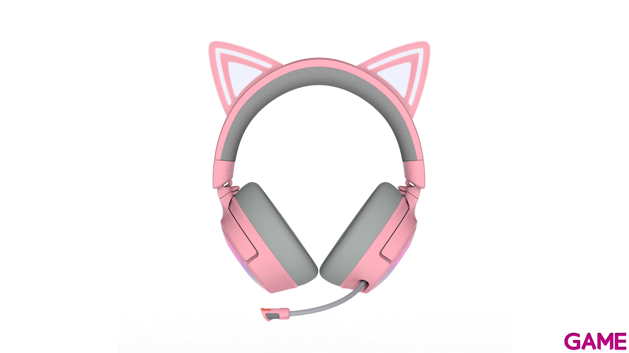 Razer Kraken Kitty V3 Pro Wireless Bluetooth Quartz PC - PS5 - PS4 - Switch - Movil - Auriculares Gaming-4