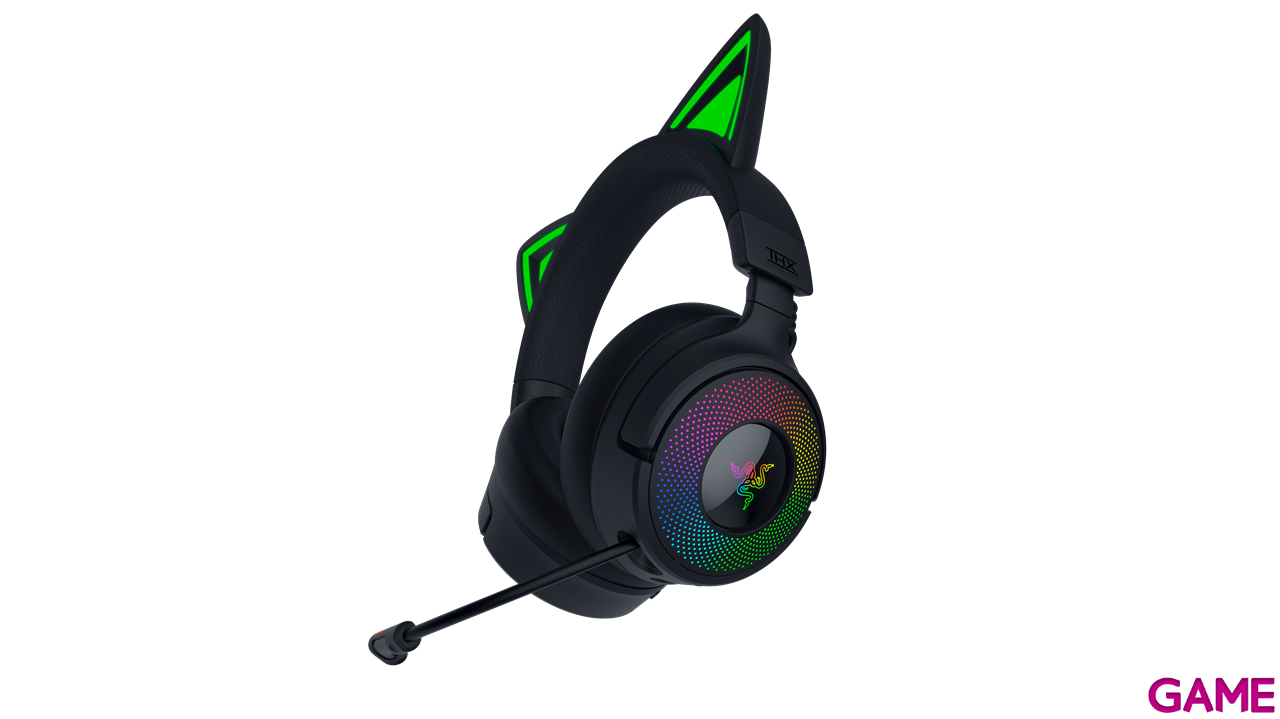 Razer Kraken Kitty V3 Pro Wireless Bluetooth Black PC - PS5 - PS4 - Switch - Movil - Auriculares Gaming-0