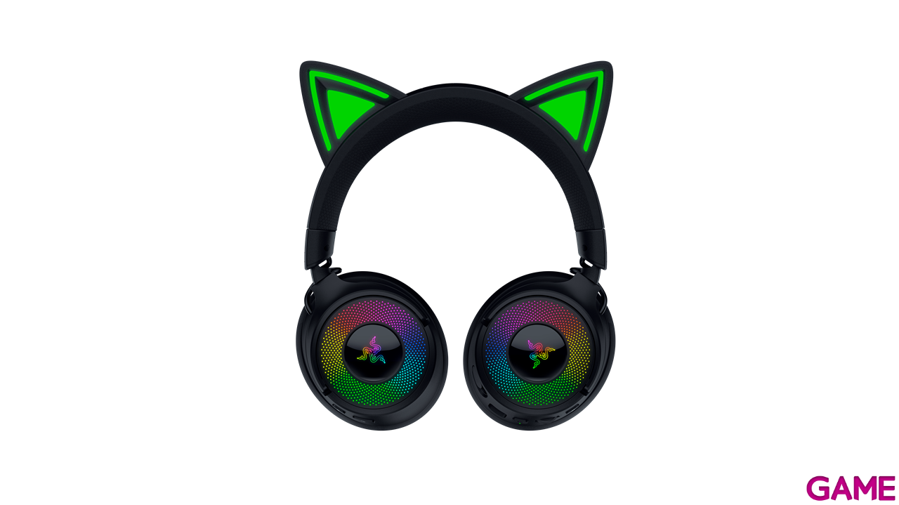 Razer Kraken Kitty V3 Pro Wireless Bluetooth Black PC - PS5 - PS4 - Switch - Movil - Auriculares Gaming-1