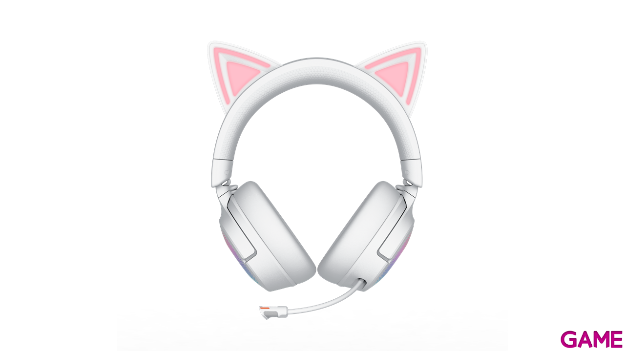 Razer Kraken Kitty V3 Pro Wireless Bluetooth White PC - PS5 - PS4 - Switch - Movil - Auriculares Gaming-2