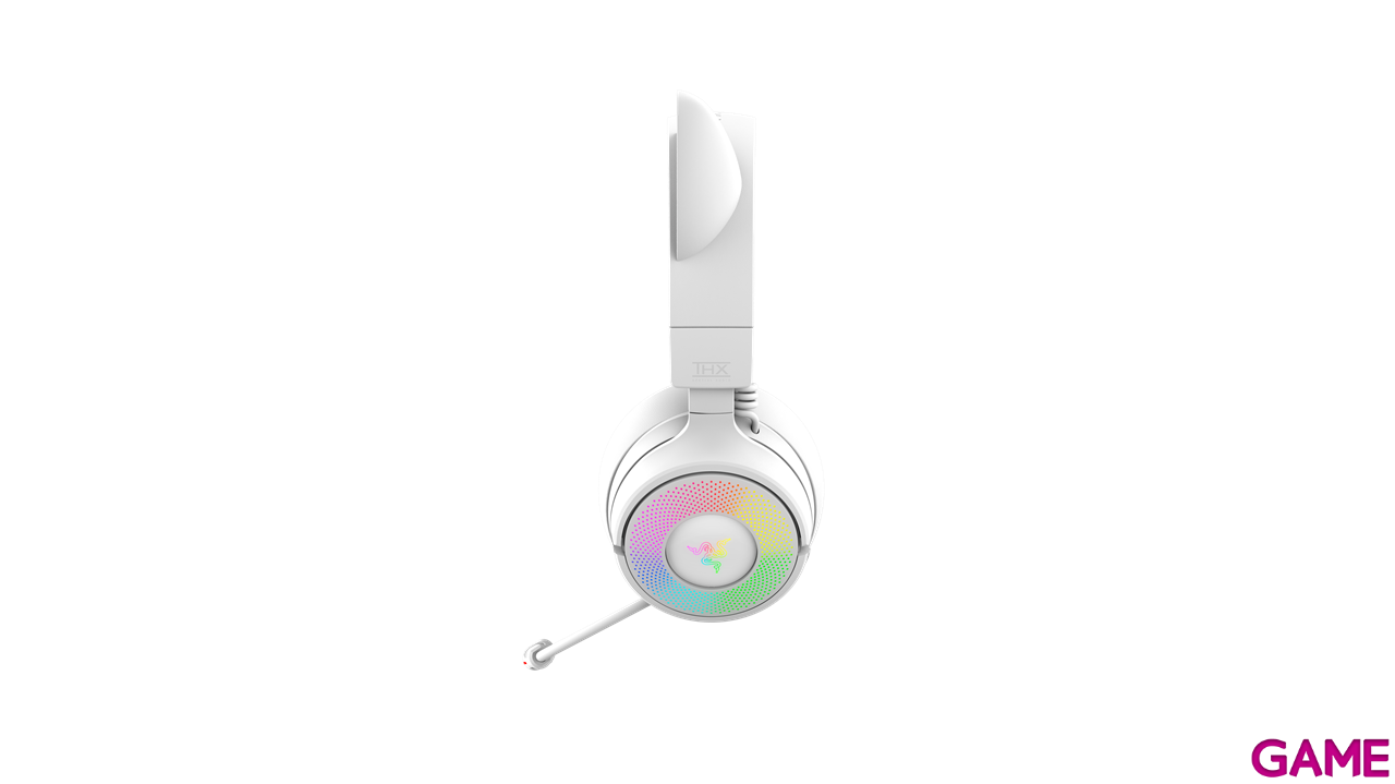 Razer Kraken Kitty V3 Pro Wireless Bluetooth White PC - PS5 - PS4 - Switch - Movil - Auriculares Gaming-3