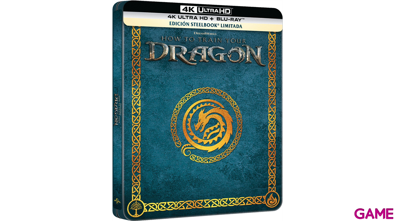 Como Entrenar a tu Dragón (2025) 4K + BD Edición Steelbook-0