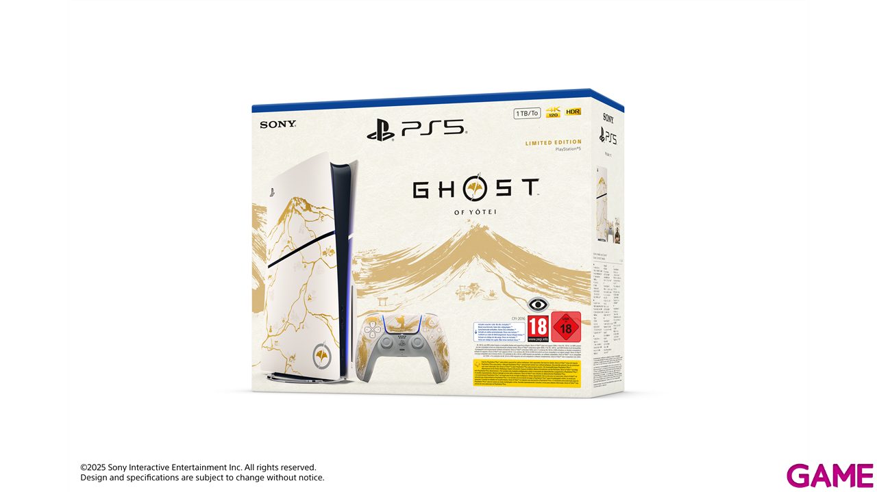 PlayStation5 Edición Limitada Gold Ghost of Yotei-6