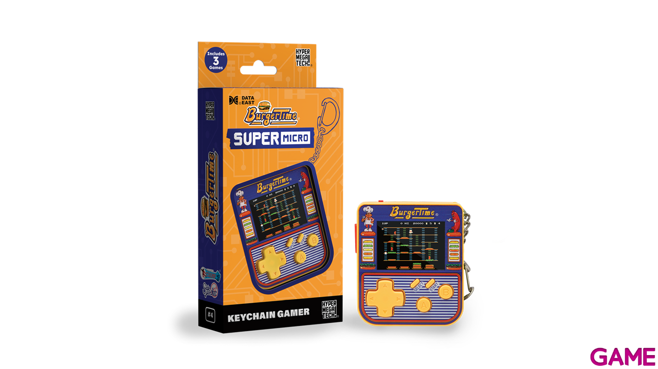 Consola Super Micro - Burgertime-2