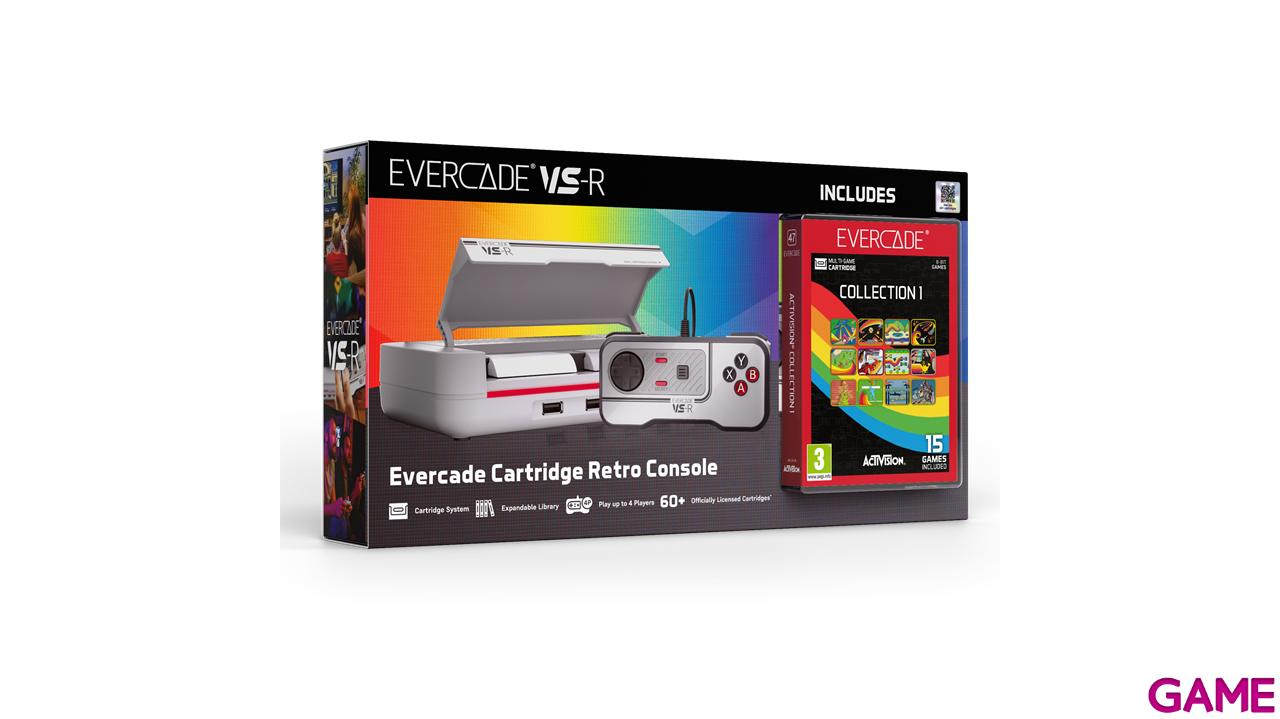 Consola Evercade VS-R Activision Bundle-1