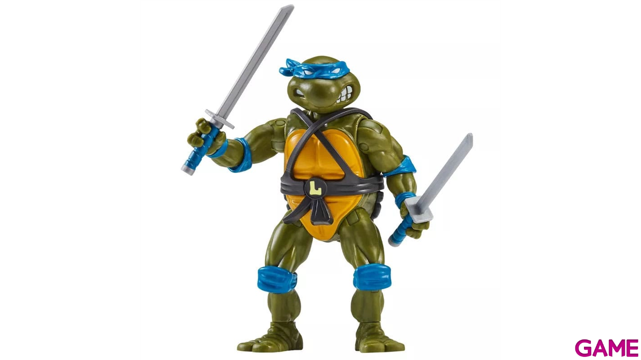 Pack de 6 Figuras Tortugas Ninja 1988 Remastered de 10 cm-1