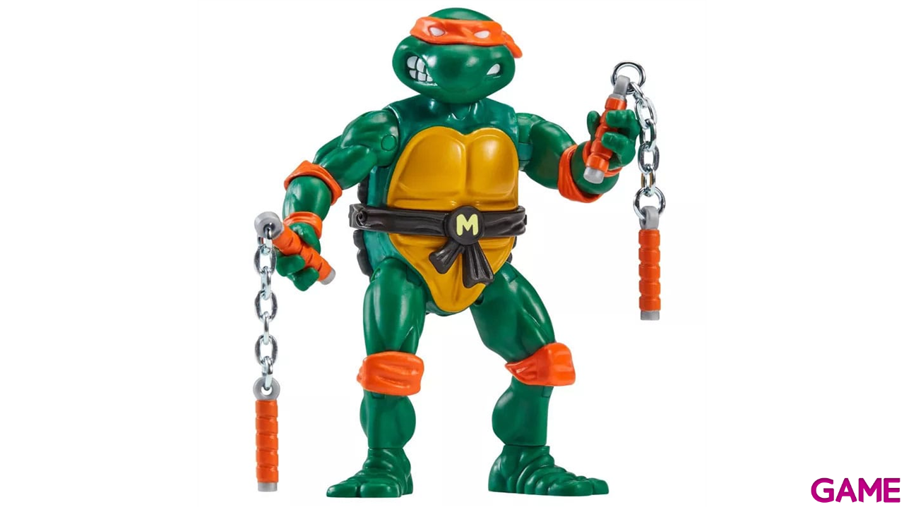 Pack de 6 Figuras Tortugas Ninja 1988 Remastered de 10 cm-2