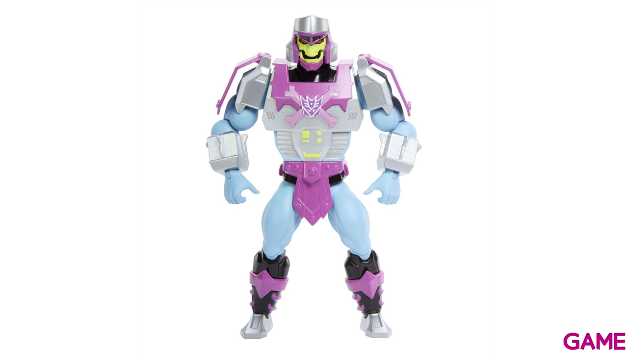 Figura Masters of the Universe x Transformers Megatron Armor Skeletor de 14 cm-3