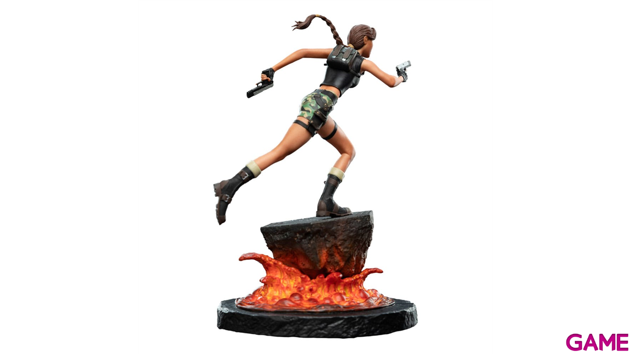 Figura Tomb Raider Mini Statue Lara Croft: The Sanctuary of Flame de 18 cm-4