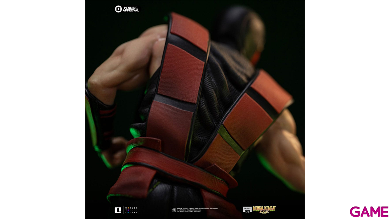 Figura Mortal Kombat Art Scale Statue 1/10 Ermac (Ninjas Collection) de 21 cm-5