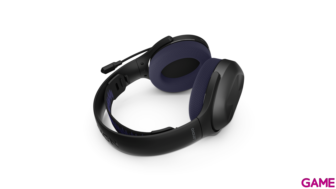 Lenovo H410 Wireless Bluetooth Negro PC - PS5 - PS4 - Switch - Movil - Auriculares Gaming-4
