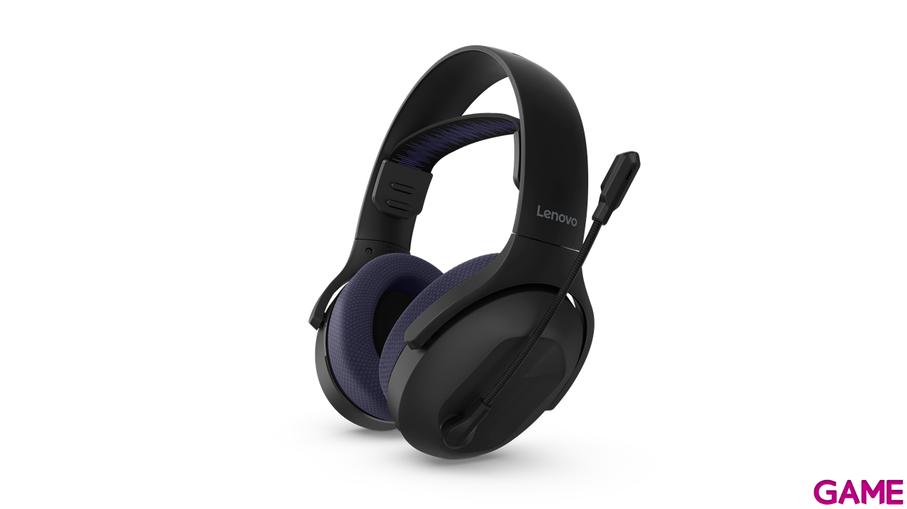 Lenovo H410 Wireless Bluetooth Negro PC - PS5 - PS4 - Switch - Movil - Auriculares Gaming-6