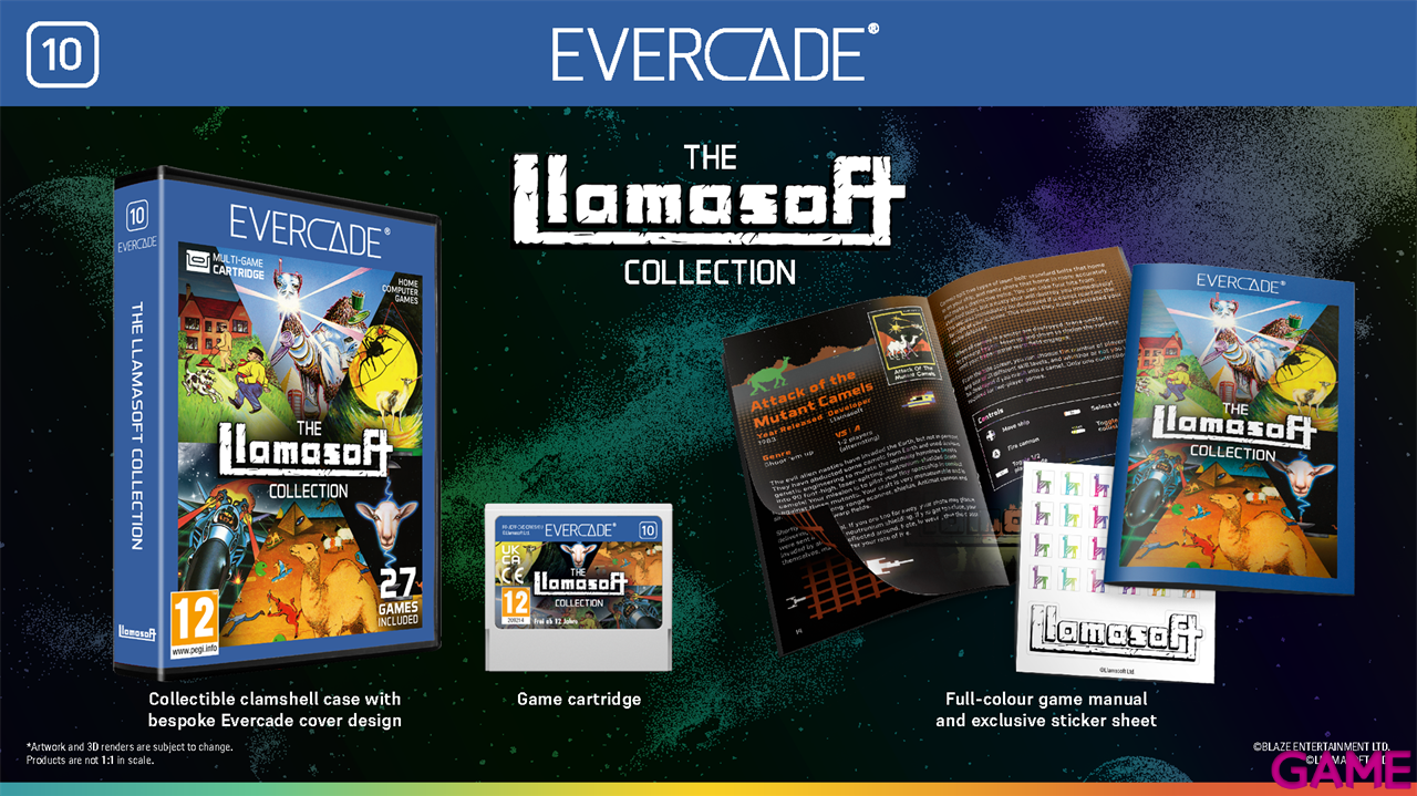 Cartucho Evercade The Llamasoft Collection-0