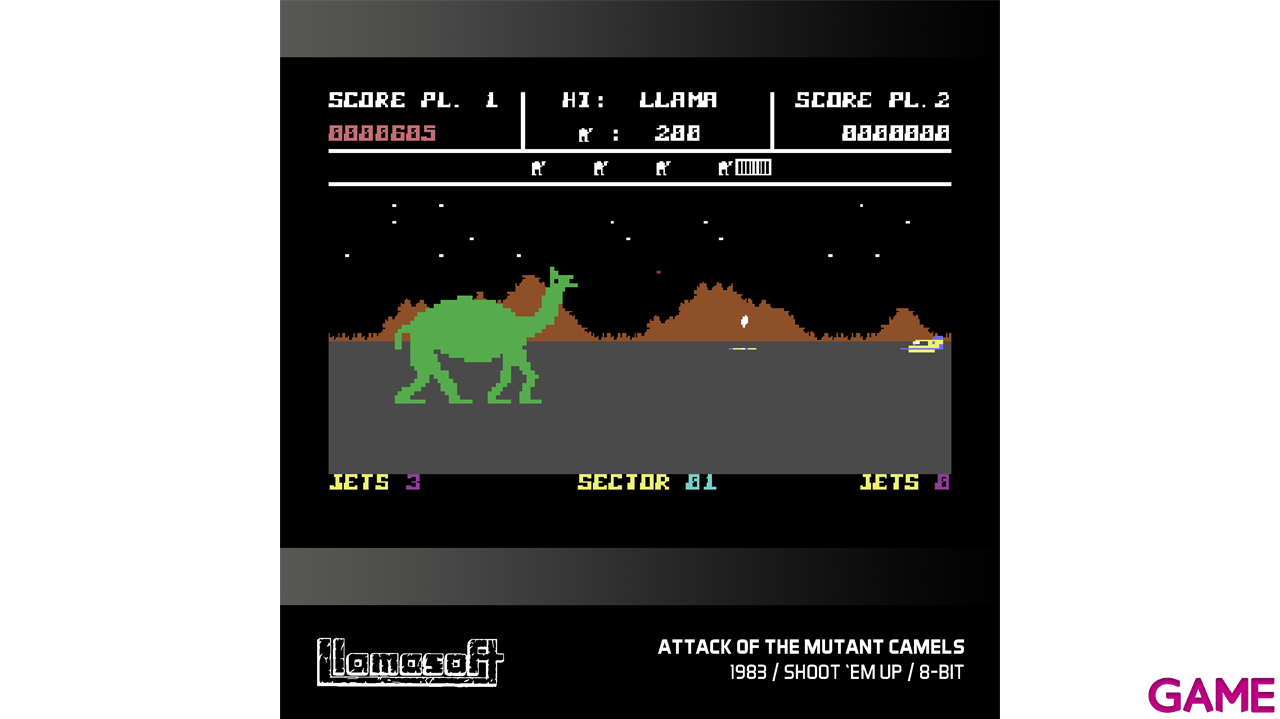 Cartucho Evercade The Llamasoft Collection-2