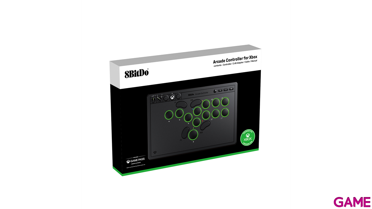 8BitDo Arcade Controller Xbox y Windows-11