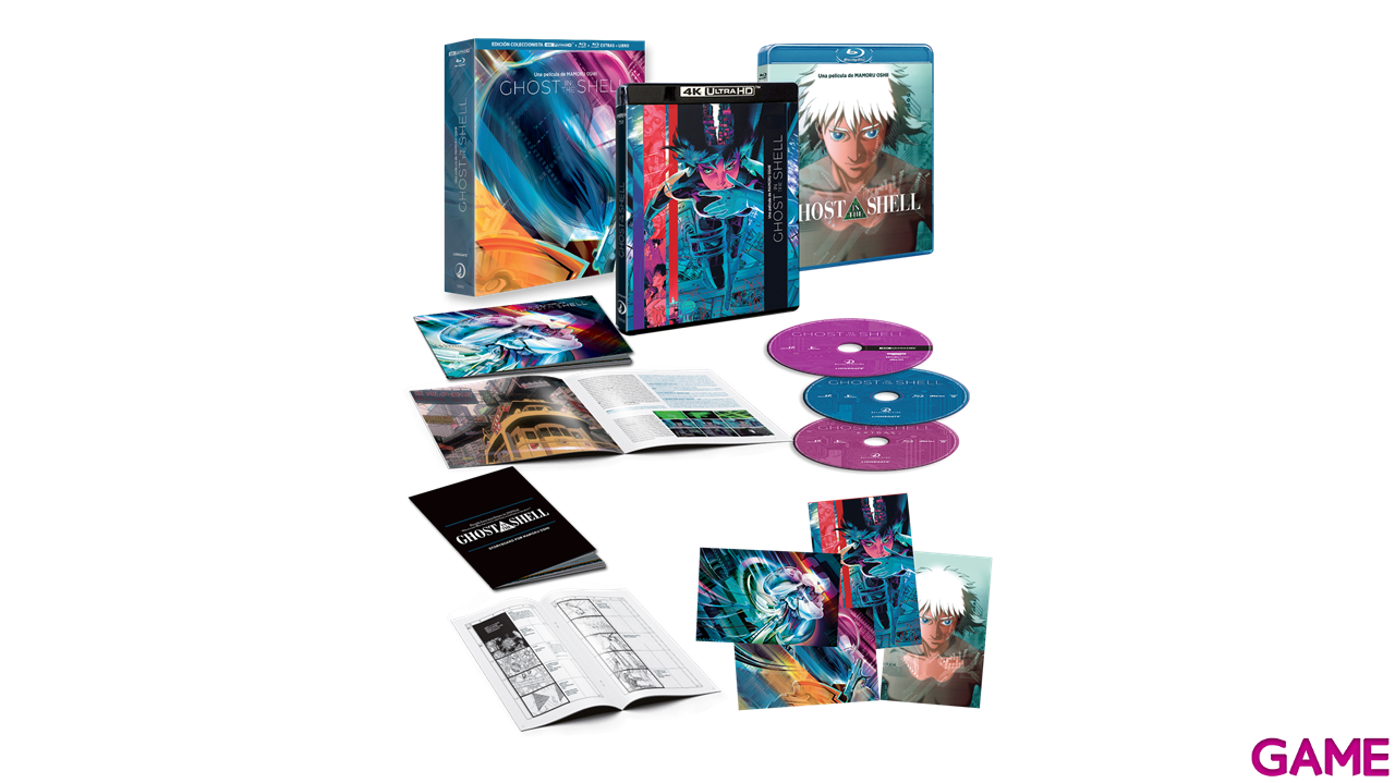 Ghost in the Shell 4K + BD Edición Coleccionista-0