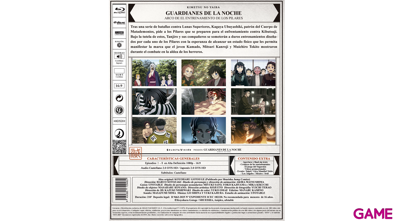 Guardianes de la Noche: Kimetsu no Yaiba Temp. 4 Eps 1 a 8 Ed. Coleccionista A4-1