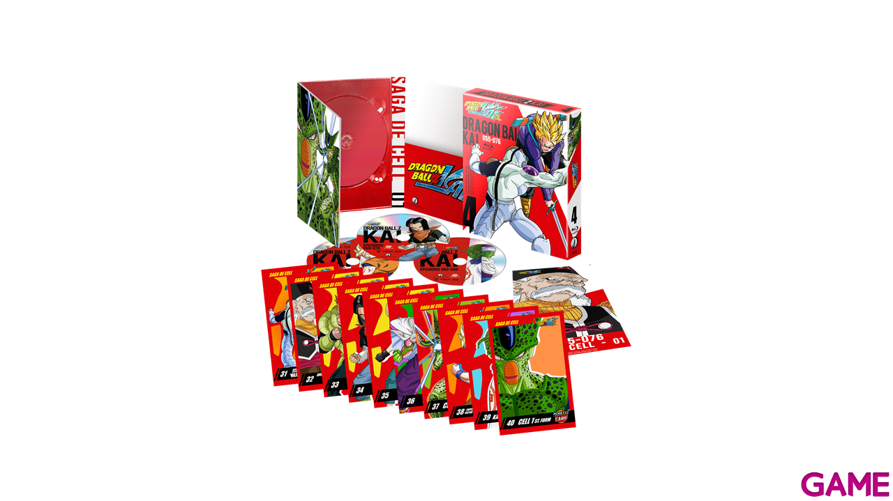 Dragon Ball Z Kai - Bluray Box 4 - Eps 55 al 76-2