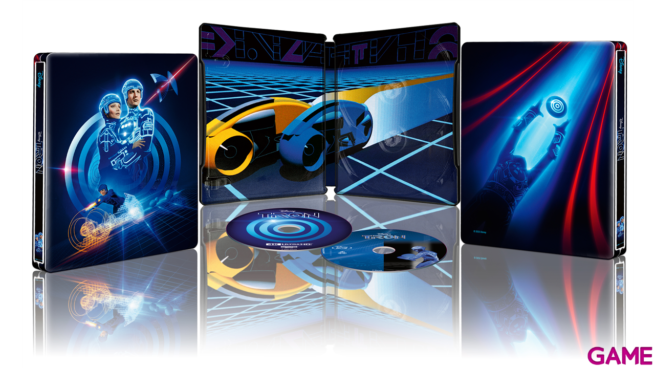 Tron 4K + BD Edición Steelbook-1