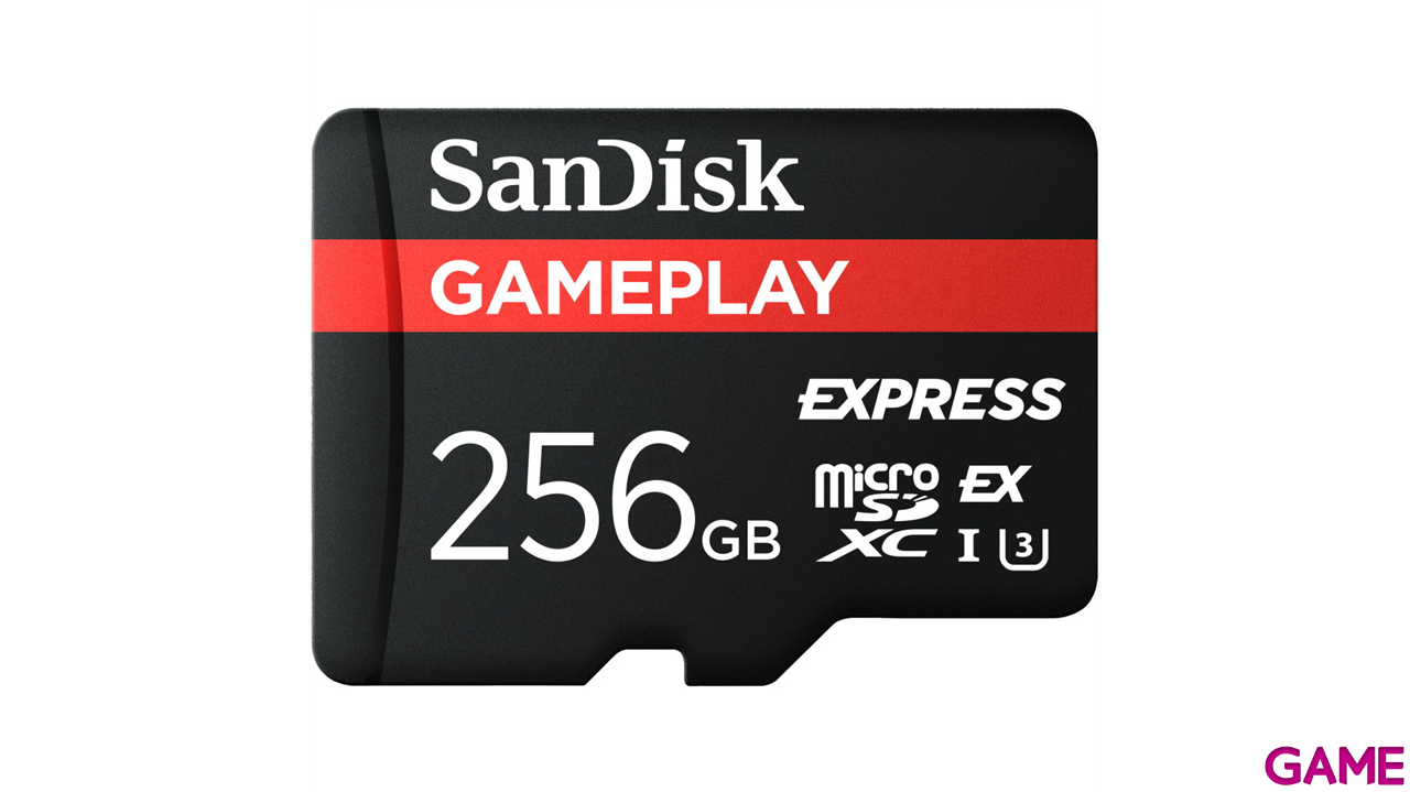 Sandisk GamePlay MicroSD Express 256GB - Tarjeta Memoria-1
