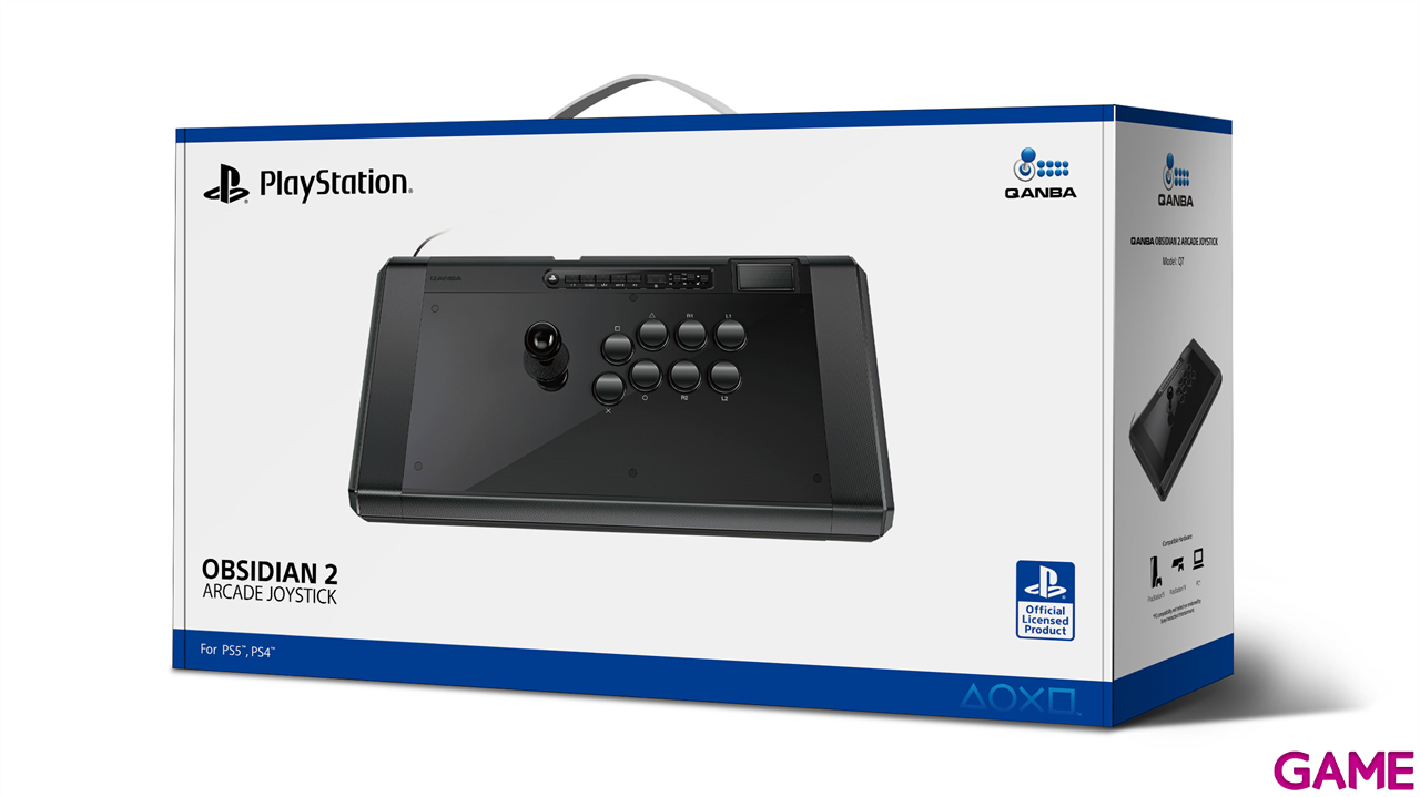 Arcade Joystick Qanba Obsidian 2 PS5-PS4-PC-10