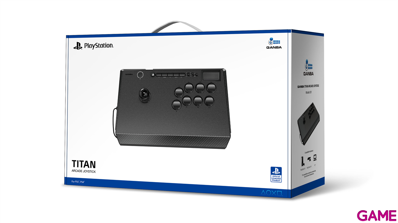 Arcade Joystick Qanba Titan PS5-PS4-PC-1