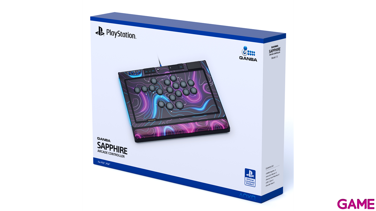 Arcade Controller Qanba Sapphire PS5-PS4-PC-2