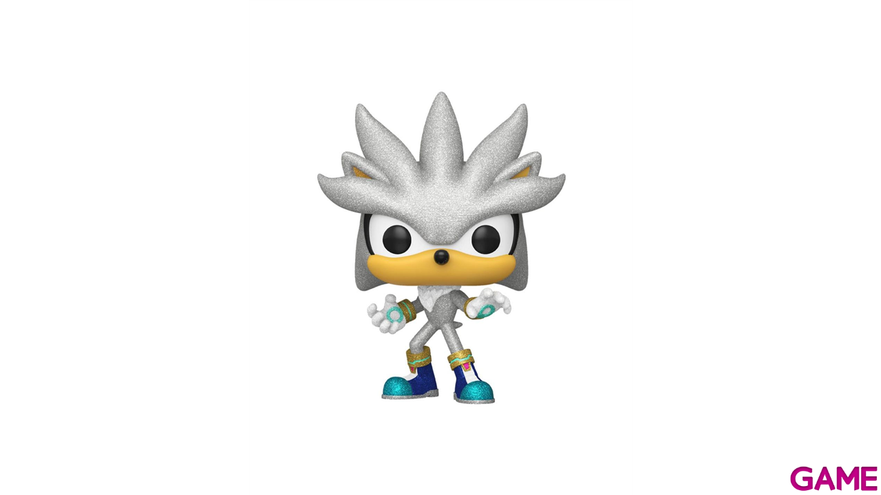 Figura POP Games: Sonic The Hedgehog Plata (Diamante)-1