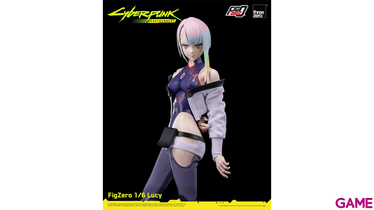 Figura Cyberpunk: Edgerunners FigZero Action Figure 1/6 Lucy de 29 cm-2