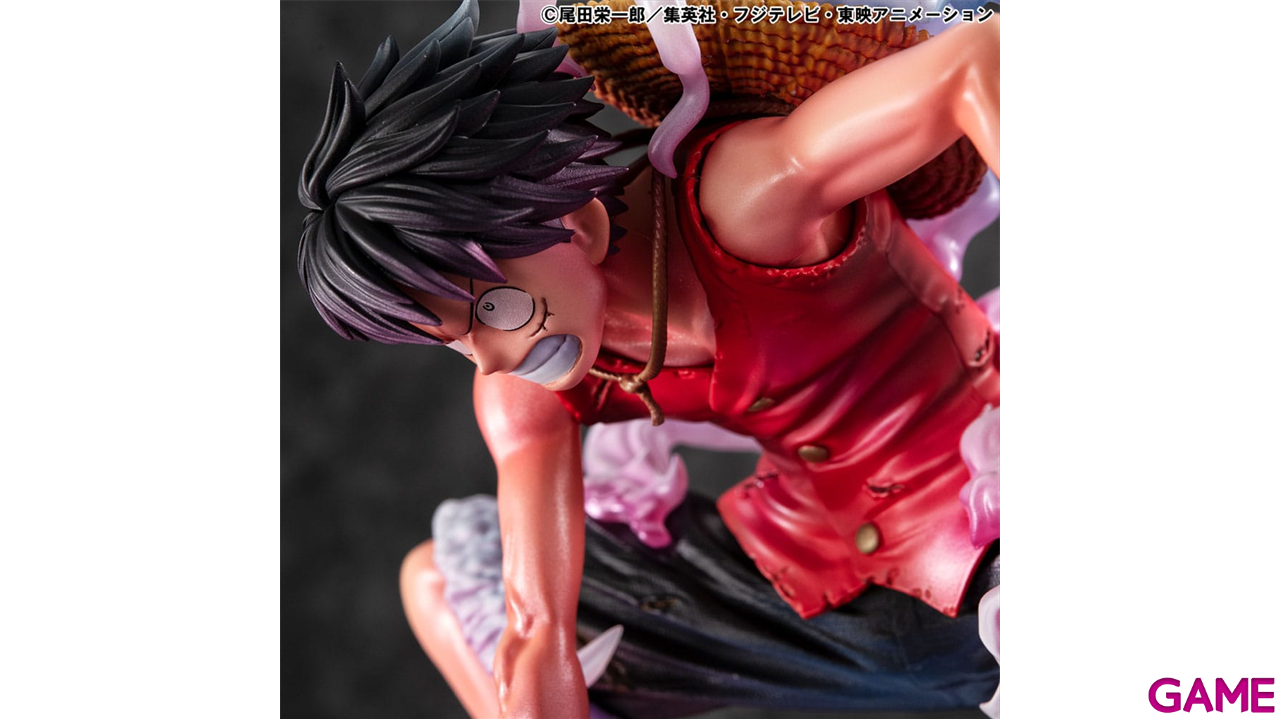 Figura One Piece P.O.P. Monkey D. Luffy Gear 2 Limited Edition de 19 cm-1