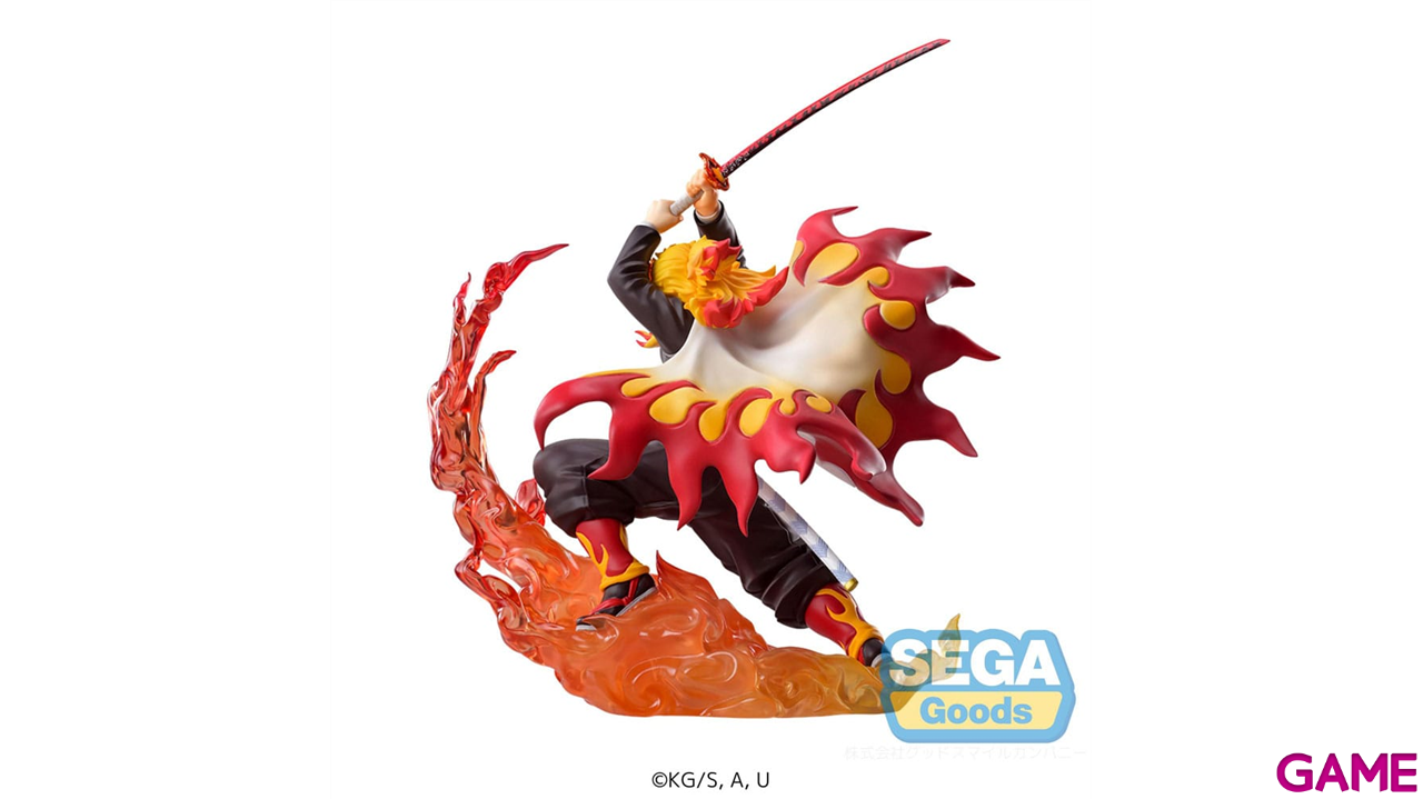 Figura Demon Slayer: Kimetsu no Yaiba Kyojuro Rengoku de 20 cm-1