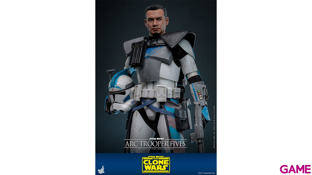 Figura Star Wars: The Clone Wars Action Figure 1/6 Arc Trooper Fives de 30 cm-0