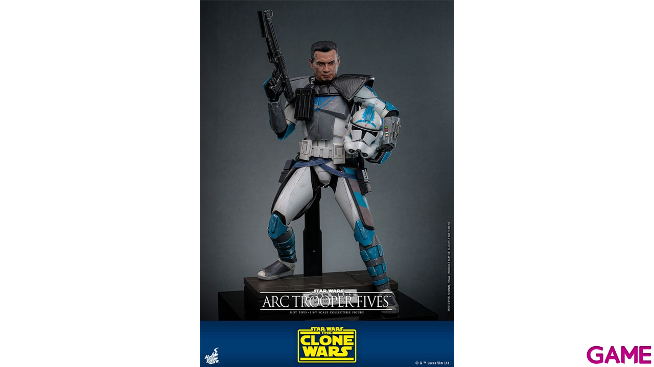 Figura Star Wars: The Clone Wars Action Figure 1/6 Arc Trooper Fives de 30 cm-1