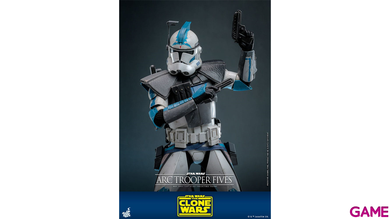 Figura Star Wars: The Clone Wars Action Figure 1/6 Arc Trooper Fives de 30 cm-2