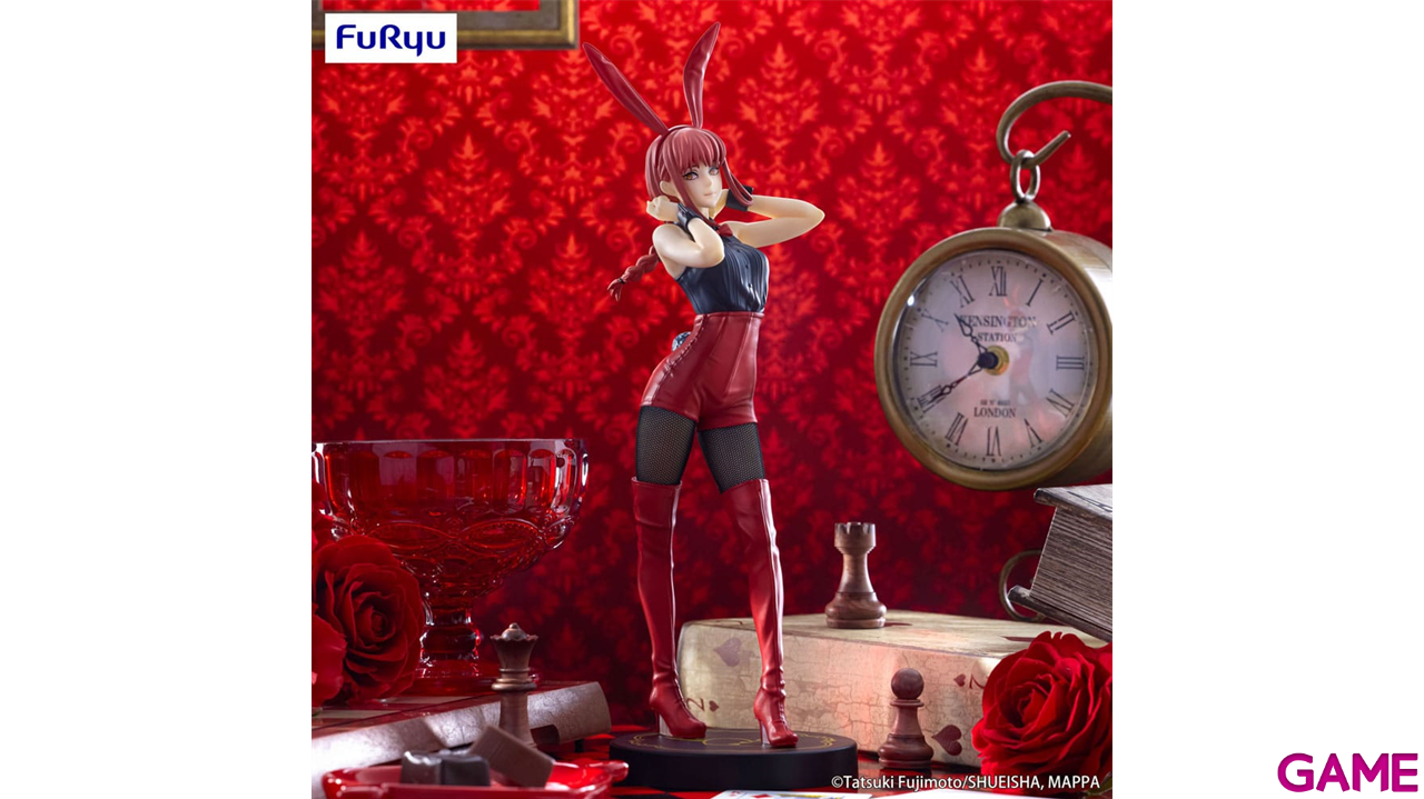 Figura Chainsaw Man BiCute Bunnies Makima Red Color de 30 cm-0