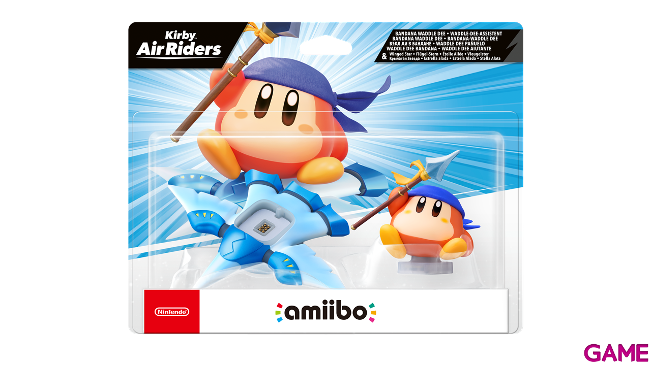 Figura amiibo Waddle Dee y Winged Star-0