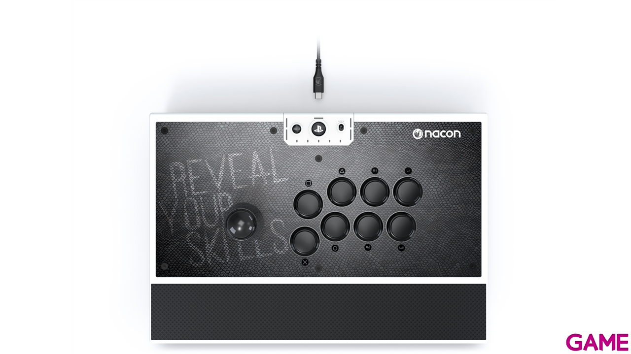 Arcade Stick Nacon DAIJA Blanco-1