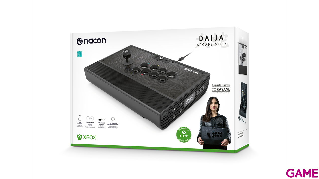 Arcade Stick Nacon DAIJA Negro-3
