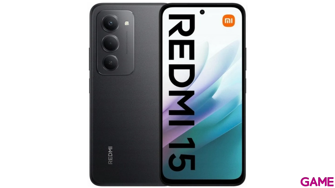 Xiaomi Redmi 15 6/128 GB Negro-0
