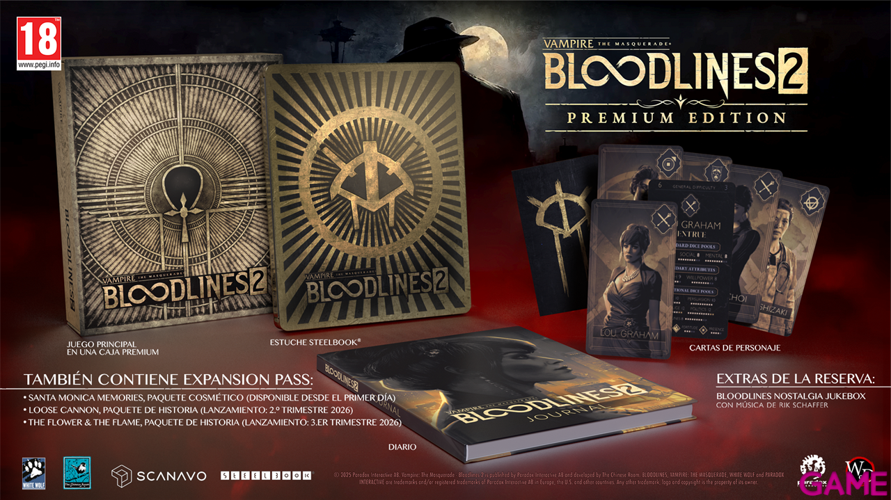 Vampire The Masquerade Bloodlines 2 Premium Edition-0