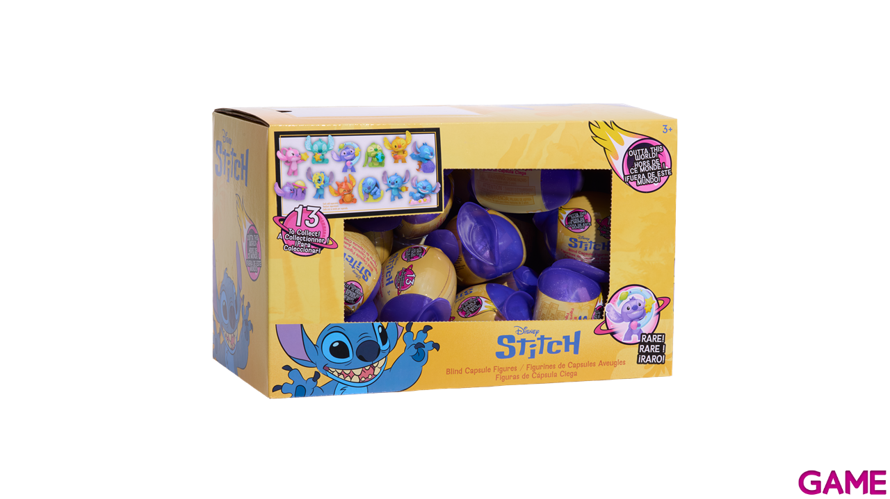 Cápsula con Figura sorpresa Stitch Outta This World (surtido)-1