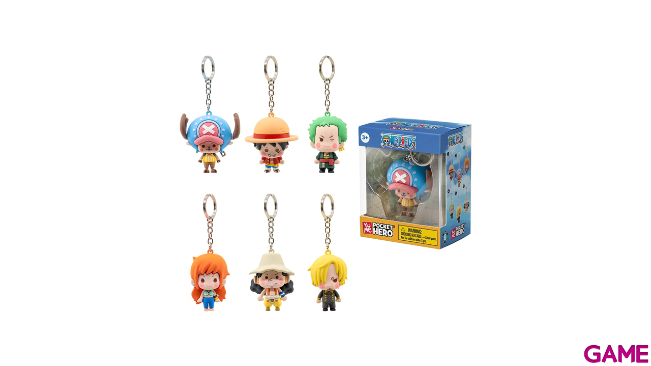 Llavero One Piece Pocket Hero Series 2 (surtido)-11