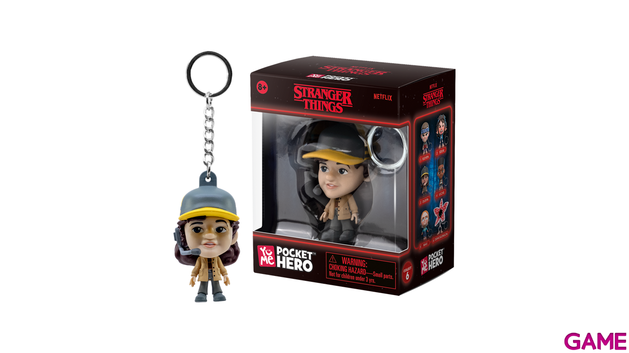 Llavero Stranger Things Pocket Hero series (surtido)-6