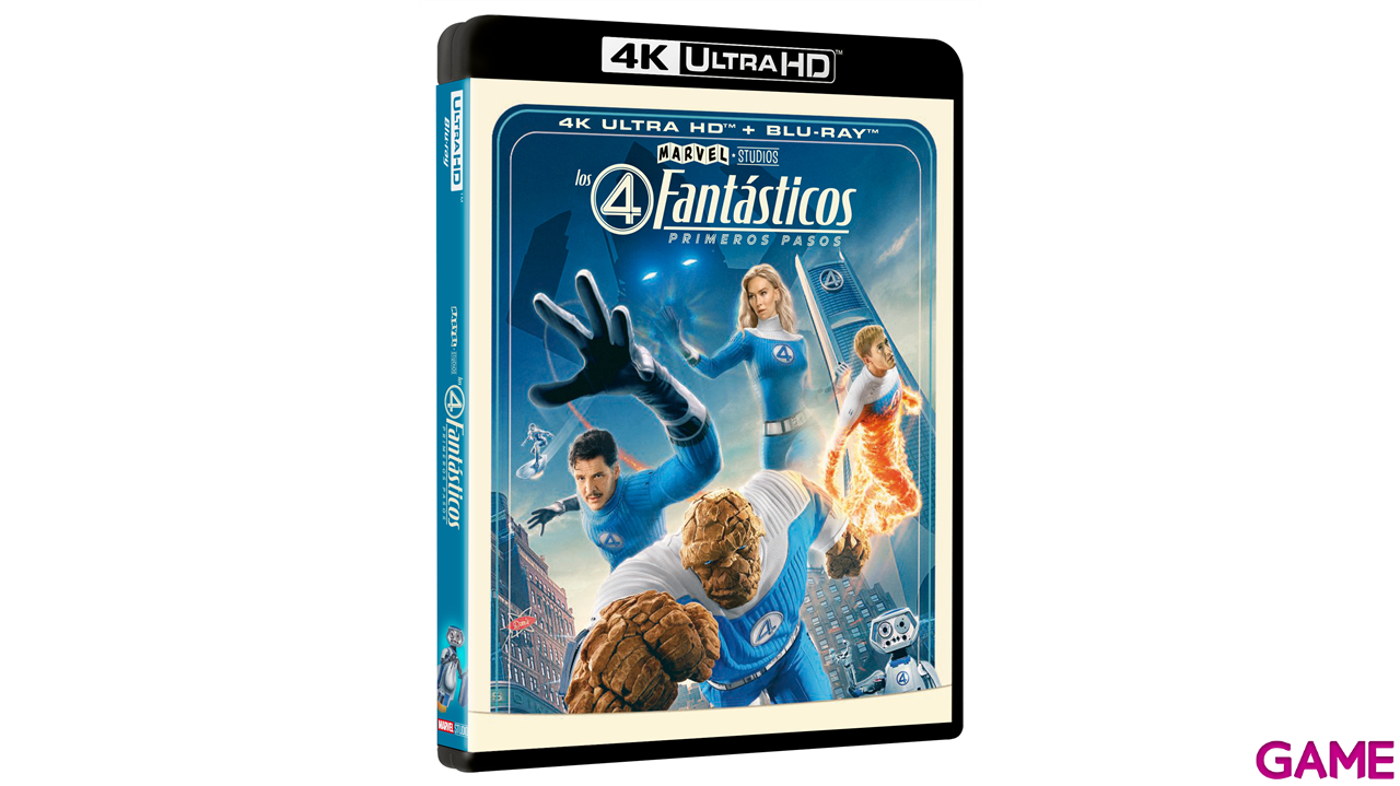 Los 4 Fantásticos Primeros Pasos 4K + BD-2